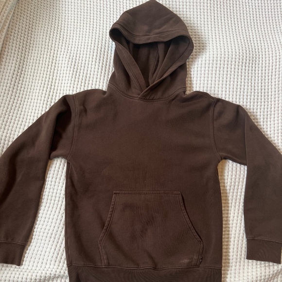 TNA Sweaters - TNA Perfect Hoodie in Rich Mocha Brown - Size XS